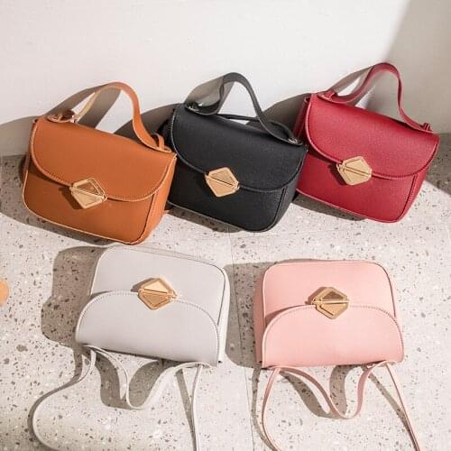 Brand Women Messenger Bag High Quality PU Leather Small Crossbody Shell Bag Mini Fashion Shoulder Bag