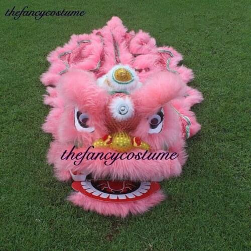 Kid 12 inch Royal Lion Dance Mascot Costume Children 2-5 Age Cartoon Family Props New Year Outfit Dress Party Carnival Festival