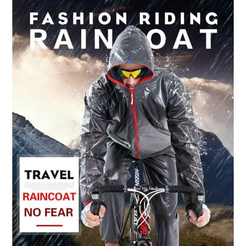 E-bike Motorcycle Outdoor Split Raincoat Custom Riding Split Labor Insurance Adult Raincoat Rain Pants Suit