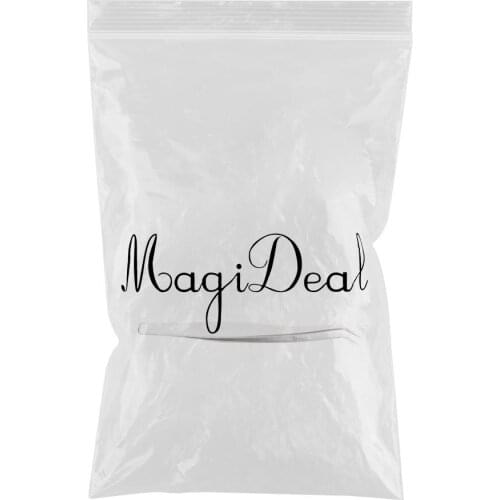 Curved Pointed Stainless Steel Tweezer Nipper for Eyelash Extensions