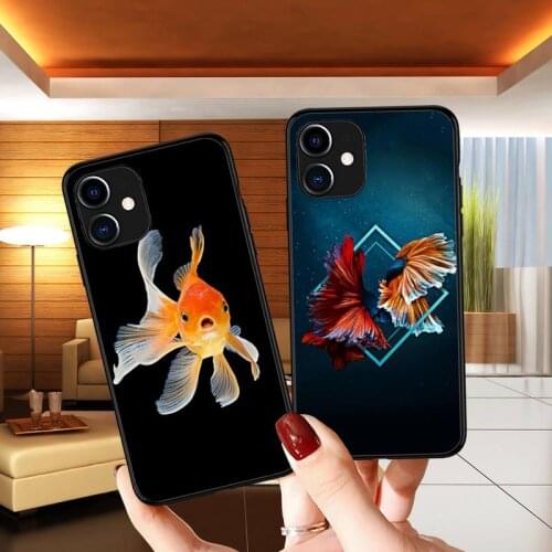 Koi Fish Phone Case for iPhone 11 12 Pro mini pro XS MAX 8 7 6 6S Plus X 5S SE 2020 XR