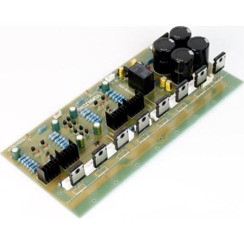 Latest upgrade 2SA1943 2SC5200 AC 28V-32V 400W+400W 2.0 Channel Audio Power Amplifier Board 4-8 Ω without heat sink