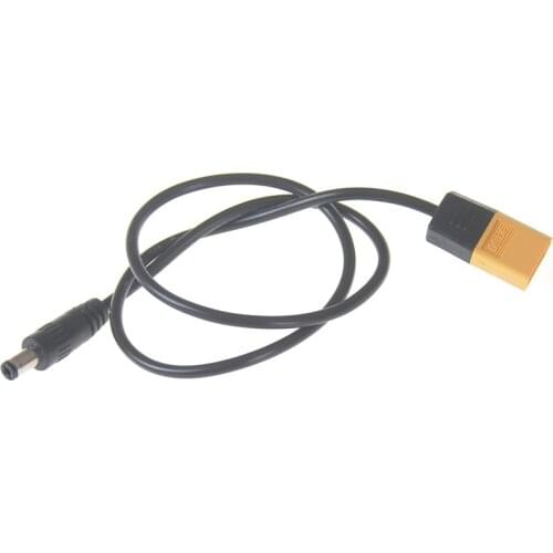 Plastic XT60 Connector To Power Cable DC5525 TS100 Soldering Iron Male Bullet DC 5.5mm X 2.5mm