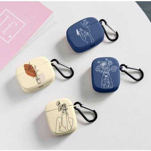 Art Retro Abstract Lines Silicone Case For Airpods 1 2 Pro Case Wireless Charging Cover Earphone Case For Air Pods Pro 3 Fundas