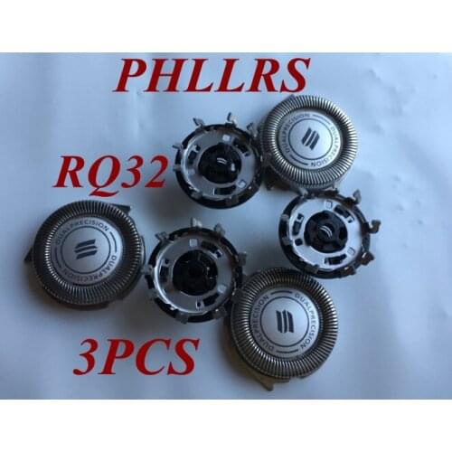 3Pcs RQ32 razor blade replace Head for PHILIPS Shaver RQ310 RQ320 RQ11 RQ12 RQ10 RQ1050 RQ1075 RQ1060 RQ1150 RQ1160 RQ1168
