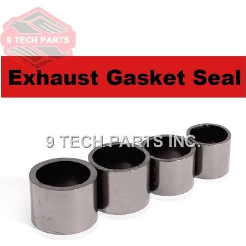 Universal MOTORCYCLE Exhaust Silencer Gasket Joint Seal Exhaust GASKET FIBRE Silent Seal Ring select model with diameter sizes