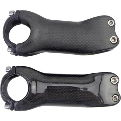 Bike stem 3K full carbon stem road mountain bike stem 70/80/90/100/110/120/130mm matte/gloss 6 Degrees/17 Degrees