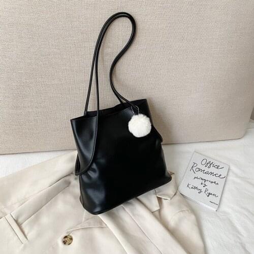 Large capacity ladies shoulder bag 2020 new mother and child bag built-in mezzanine long shoulder strap girl shopping tote bag