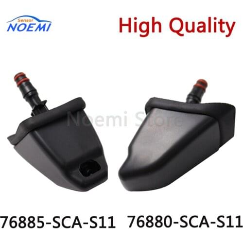 YAOPEI 2 Side Left/Right 76880-SCA-S11 76885-SCA-S11 Car Headlight Washer Nozzle cap cover For Honda CRV 2005-2006 76880SCAS11