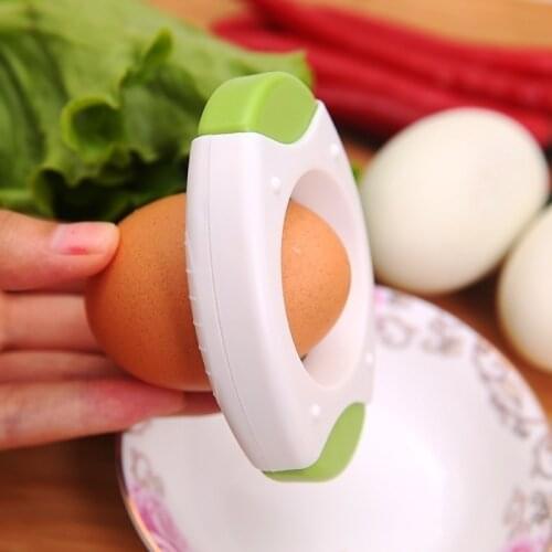 Egg Sheller Eggshell Cutter Kitchen Gadget Convenient Does not hurt Hand Egg Opener Cut eggshell Reliable tool Family Essential
