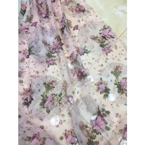 3d flower Embroidered African Lace Fabric Materials SYJ-8319 Bridal French Lace Fabric french tulle lace fabrics