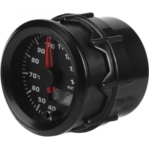 2in 52mm Car Water Temperature Temp Gauge Meter Pointer Digital Display with Stepper Motor Digital Water Temp Gauge New