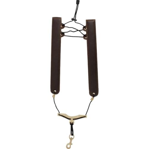 PU Leather Saxophone Shoulder Strap / Saxophone Strap - Does Not Burden The Neck And Shoulder Type