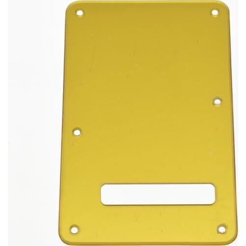 KAISH ST Style Guitar Tremolo Trem Spring Cover Back Plate Gold Mirror