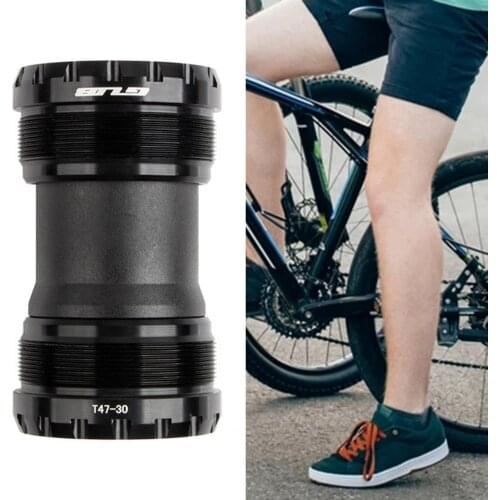 GUB T47L-30 Ceramic Bearing Bottom Bracket Threaded Lock Press Fit Bike Supplies Crankset Bottom Bracket Cycling Accessories