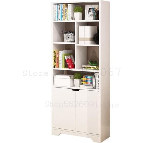 Bookshelf Simple Landing Shelf Student Bookcase Combination Simple Modern Bookcase Storage Cabinet Bookshelf