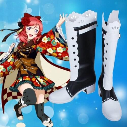 Lovelive Love live Rin Hoshizora Cosplay Shoes Anime Maki Nishikino Boots