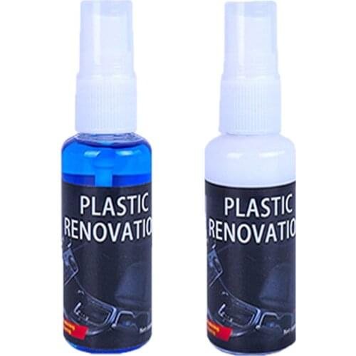 Plastic Part Car Interior Exterior Retreading Agent Automotive Retreading Coating Remover Maintenance Car Cleaner 30ml