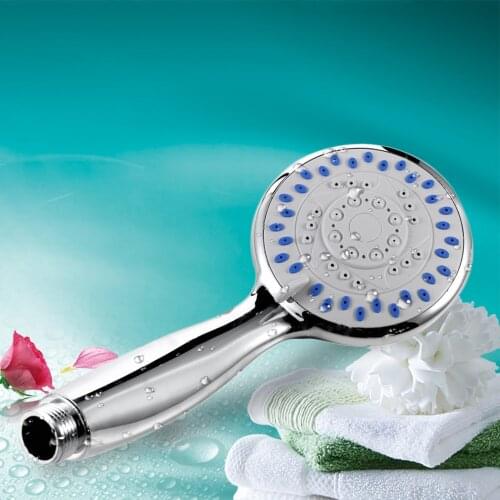 Dropshipping Large Function Chrome Bath Shower Head Handset Handheld Anti-limescale Universal Hot Sale