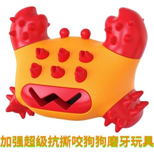 Pet Supplies Crab Dog Toy Molar Rod Bite-Resistant Tooth Cleaning Dog Toothbrush dog toys for large dogs dog accessories