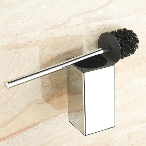 Vidric to Seoul silver perforated stainless steel toilet brush holder toilet shelving metal pendant plastic barrels