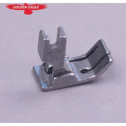 SP-18 1/4 Right Foot Steel Knife Presser Foot For Sewing Machine Right Cut Right Knife For Lockstitch Sewing Machine