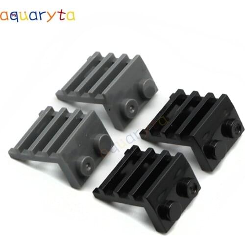 Aquaryta 40pcs Plate Modified 1 x 2 with Ladder Compatible with 4175 Educational Building Blocks Figure DIY City Street View Toy