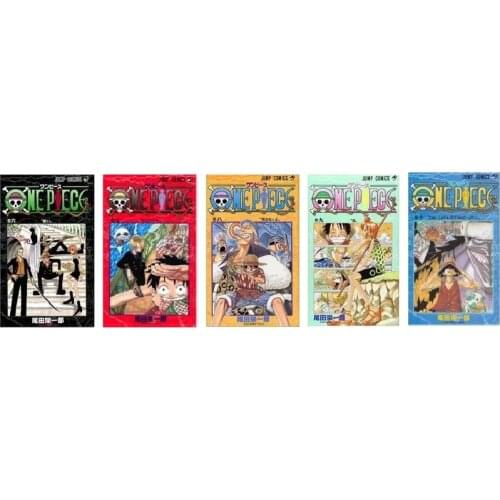5 Books ONE PIECE Vol.6 - 10 Japan Youth Teens Adult Manga Comic Cartoon Book Language Japanese Version New Age 10 up