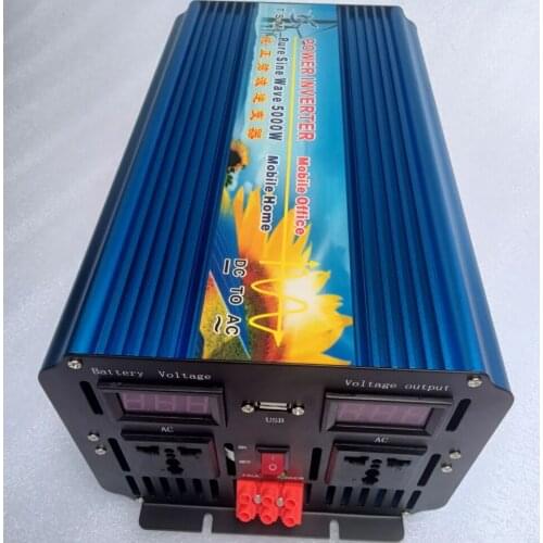 5KW 5000W Pure Sine Wave Inverter 36V 220V 60HZ Inersor Voltage Transformer