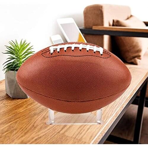 Acrylic Ball Stand Holder Sports Ball Storage Display Rack for Basketball Football Volleyball Soccer Rugby Balls AC889