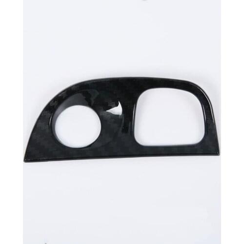 For Acura TLX 2018 Car Carbon Fiber Glove Box Switch Decorative Cover Trim Molding ABS Chrome Car Styling Auto Accessories