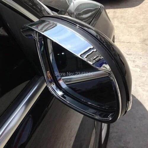 For Tiguan 2010 2011 2012 2013 2014 2015 ABS Fog Lamp Shade Cover Headlamps Glass Car Lamp Sticker Car Lamp Film Car Accessories