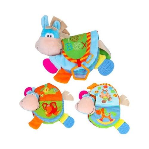 Newborn Learning Early Education Toy Montessori Book Baby Quiet Cloth Book Soft Plush Cloth Book For Toddlers