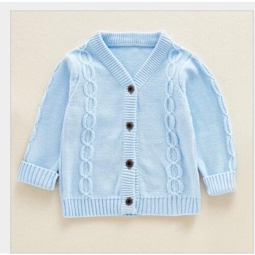 Girls autumn cardigan cotton sweater 0