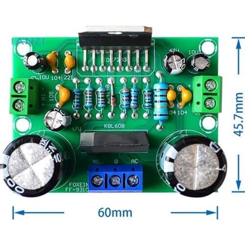 TDA7293 Mono Power Amplifier Board HIFI 100W Ultra-high Power Ultra-wide Power Supply Dual 12 - 32V