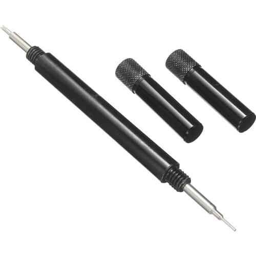 Watch Band Strap Spring Bar Repair Tool With Two Covers V-edged Flat Tip Forked tip Link Pin Tool Watch Fitting Removing Tool