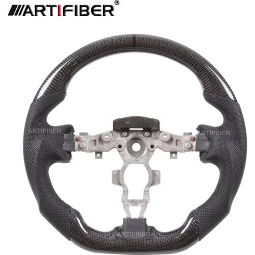 Real Carbon Fiber Steering Wheel for Nissan Tiida Juke Kicks Sentra Sylphy Note Micra Almera Versa Sunny Maxima