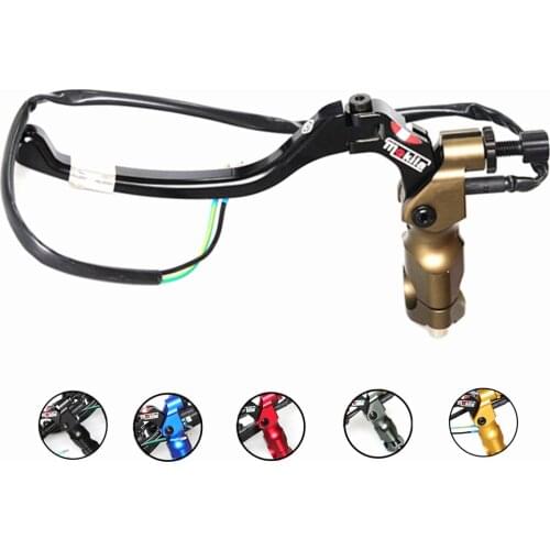 CNC Motorcycle 7/8" 22mm Cable Clutch Lever Perch Brake Lever universal For Honda Yamaha Kawasaki Aprilia Dirt Bike Scooter bike