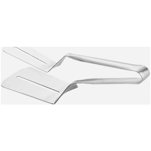 100PCS Stainless Steel Shovel Spatula Multipurpose Bread Meat Vegetable Clamp BBQ Clip Home Camping Cooking Tools Kitchenware