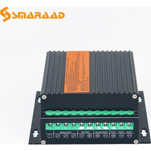 100w-1000w MPPT Wind Solar Hybrid Boost Controller 12V/24V Auto Charge Regulator For Wind Turbine Generator Dump Load Inserted