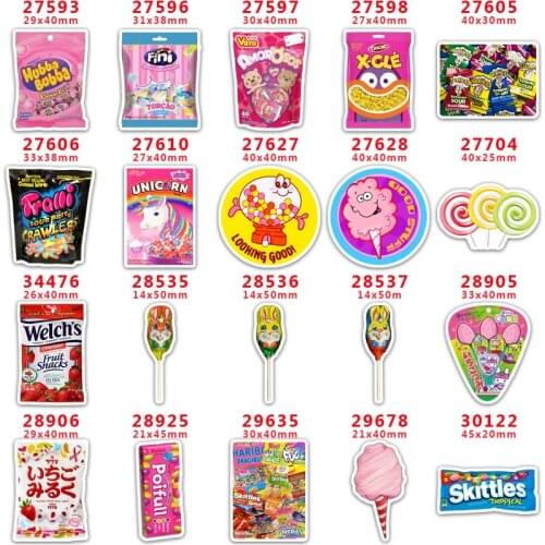 30pcs/lot MOM and Baby Notes Flat Resins Food Boss Planar Resin For Hair Bow Characters PR27593