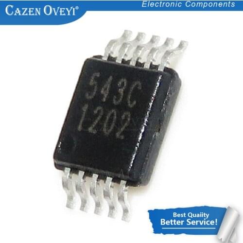10pcs/lot CS5343-CZZR CS5343 543C MSOP-10 In Stock