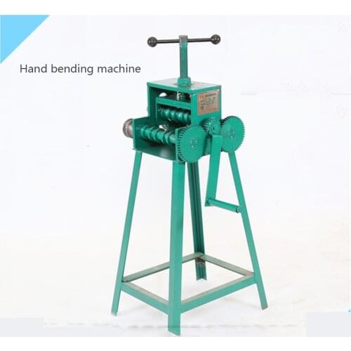 50 Type Hand Crank Pipe Bender Multi-Function Calender Square Arc Pipe Bender Steel Metal Pipe Bender Steel Pipe Bender