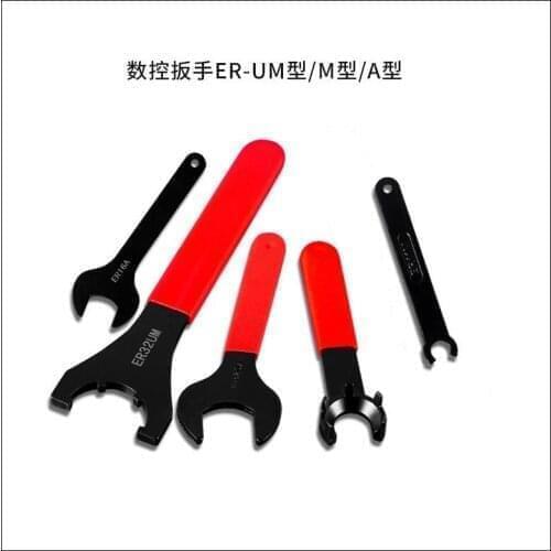 M Type ER Collet Chuck Nut Wrench For ER8-M / ER11-M / ER16-M / ER20-M CNC Milling Tool Lathe Tools ER Spanner