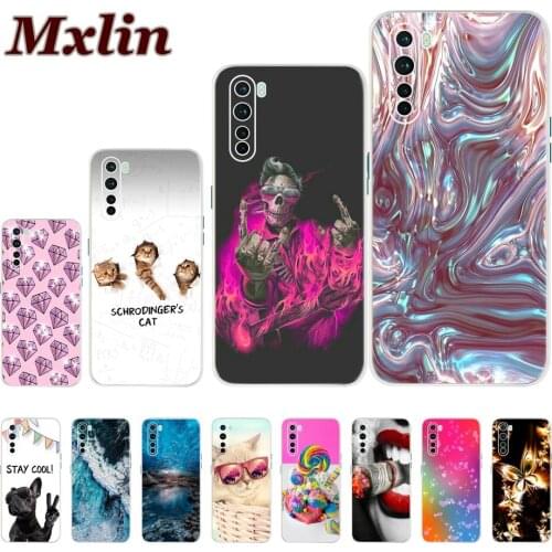 Popular Case For Oneplus 8 Nord Cover One Plus Nord Z Painted Silicone Back Bumper Soft TPU Phone Case For Oneplus Nord 5G Funda