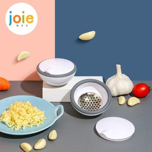 Joie Creative Manual Garlic Masher 304 Stainless Steel Garlic Artifact Household Kitchen Portable Tools And Gadgets Garlic Press