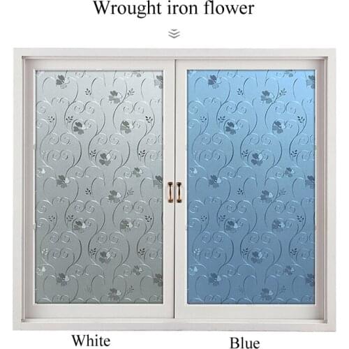 2m 45-90cm DIY Customized Window Flm Glass Decorative Stickers Bathroom Sliding Door Glass Film Balcony Window Glass Stickers