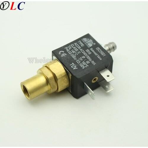 Normally OpenM 2/2 Way AC 220V G1/8" Brass Water Steam Air Hot Water 2 Position 2 Way 20bar Electric Solenoid Valve