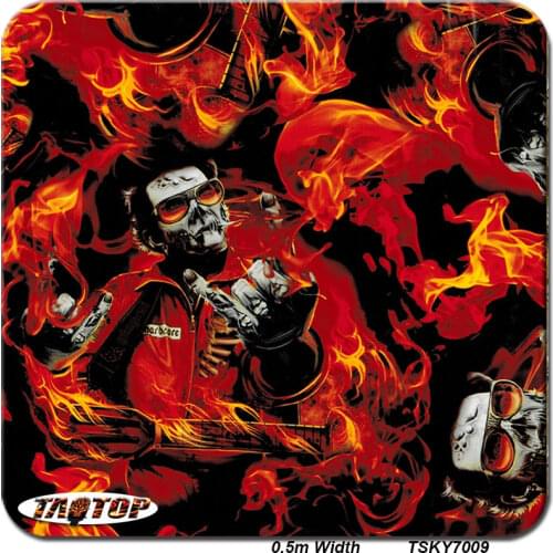 ITAATOP TSKY7009 0.5M * 100M Liquid Image Aqua Transfer Printing Film Water Transfer Printing Film