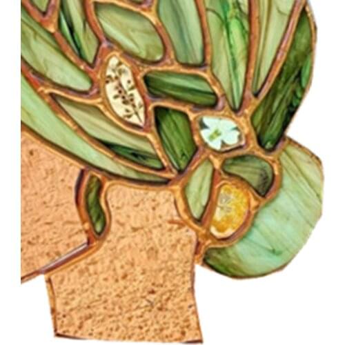 Mother Earth Painted Rainbow Decorative Acrylic Pendant Garden Decoration Outdoor Sunshine Hanging